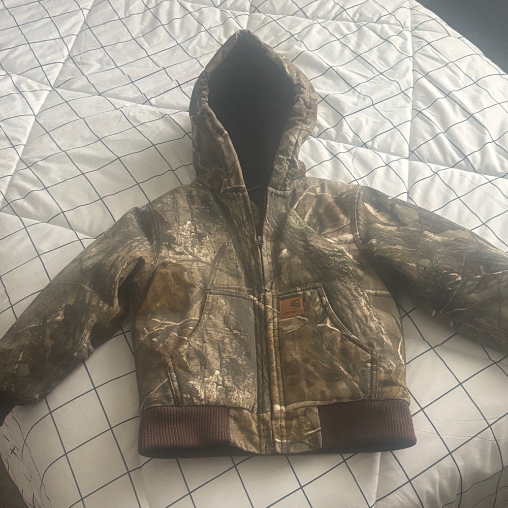 Kids Camouflage Carhartt Jacket